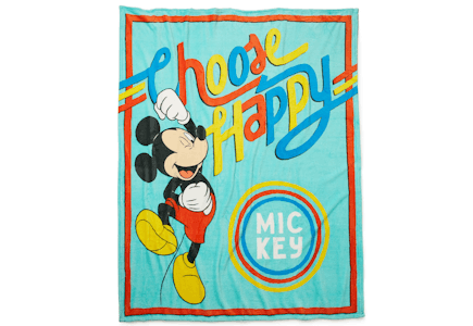 Disney Mickey Mouse Throw