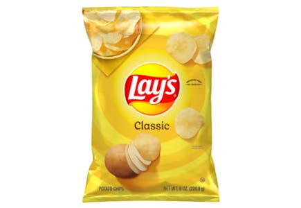 4 Lay's Chip Bags