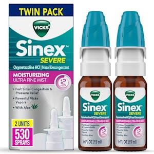 Vicks Sinex Severe Nasal Spray 2-Pack