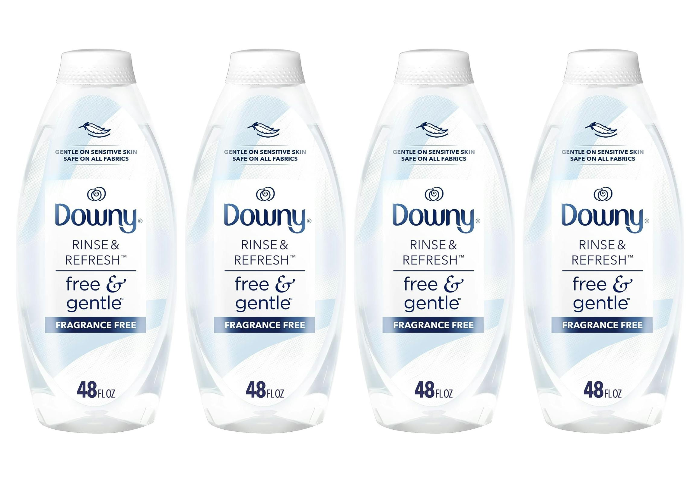 4 Downy Fabric Softeners