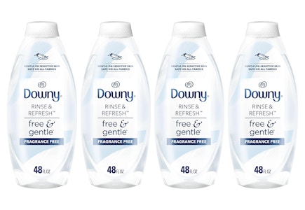 4 Downy Fabric Softeners