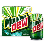 2 Mountain Dew Soda 24-Packs