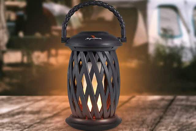 Margaritaville Waterproof Tiki Torch Speakers 2-Pack, Only $35 Shipped card image