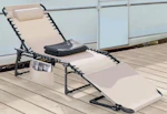Folding Outdoor Lounge Chair