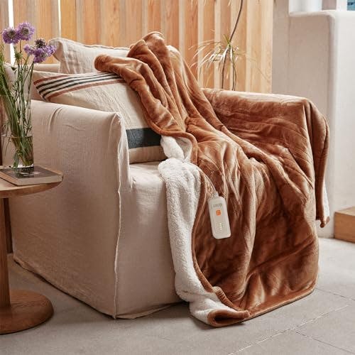 Heated Blanket Electric Throw