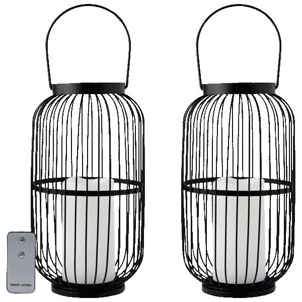 Metal Oblong Wire Lanterns