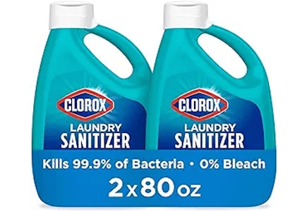 Clorox Laundry Sanitizer 2-Pack