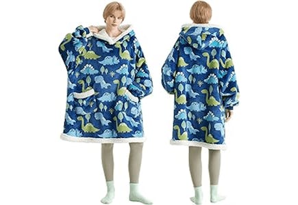 Bedsure Wearable Blanket Hoodie