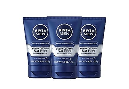 Nivea Men Face Scrub 3-Pack