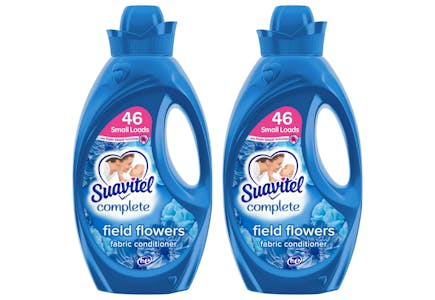 2 Suavitel Fabric Softeners