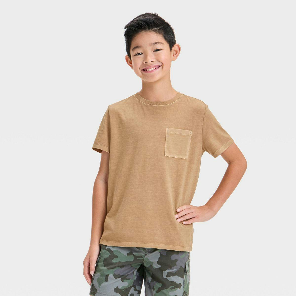Cat & Jack Kids' Pocket Tee
