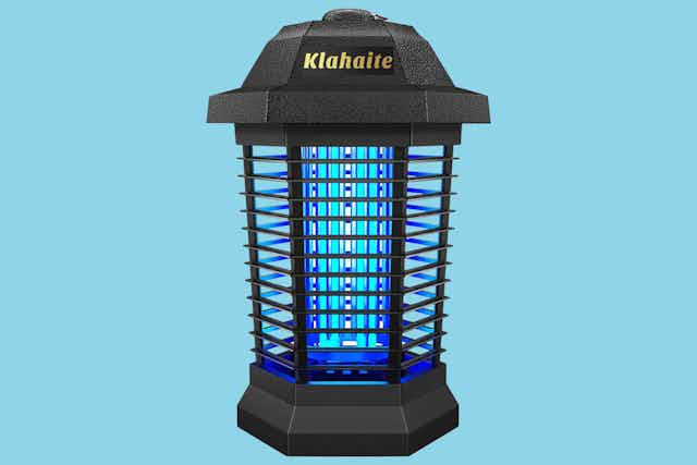 Electric Outdoor Bug Zapper, Only $19.99 With Amazon Promo Code card image
