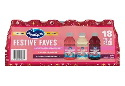 Ocean Spray Juice 18-Pack