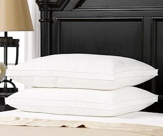 zulily Ella Jayne Home Soft Gusseted Microfiber Stomach Sleeper Pillow Set stock image 2021