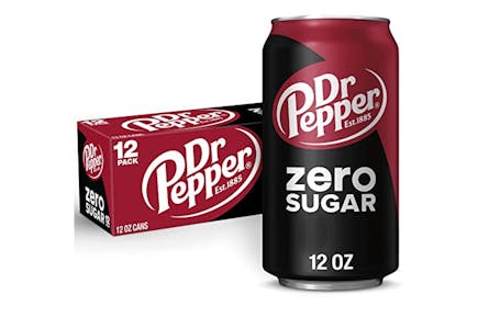 Dr Pepper Zero Sugar 12-Pack