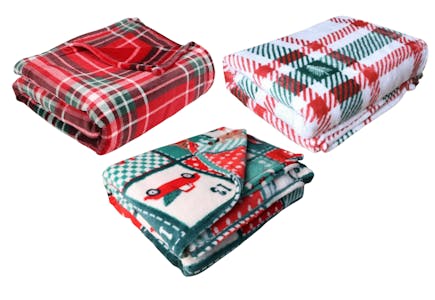 Christmas Throw Blanket