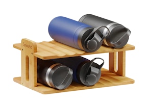 SpaceAid Bamboo Storage Rack