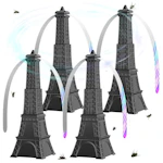 Fly Fans 4-Pack