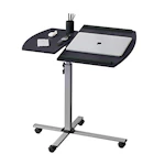 Adjustable Height Laptop Cart