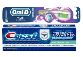1 Crest + 1 Oral-B