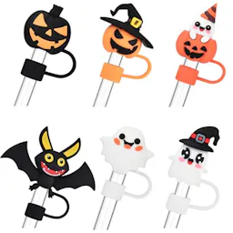 Halloween Straw Cover Cap