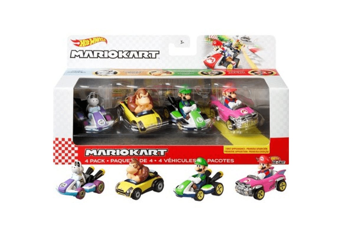 Hot Wheels Mario Kart Diecast Set