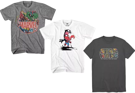 3 Men's Graphic Tees