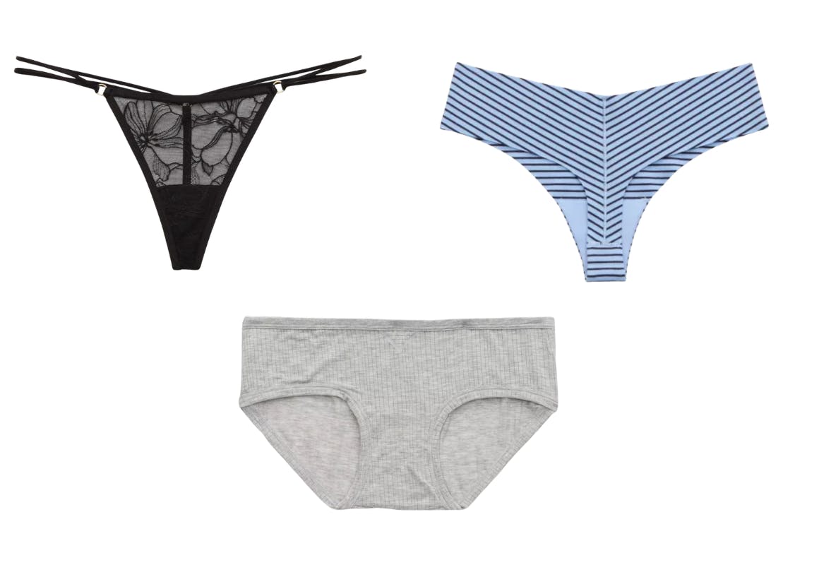 6 Aerie Women's Panties