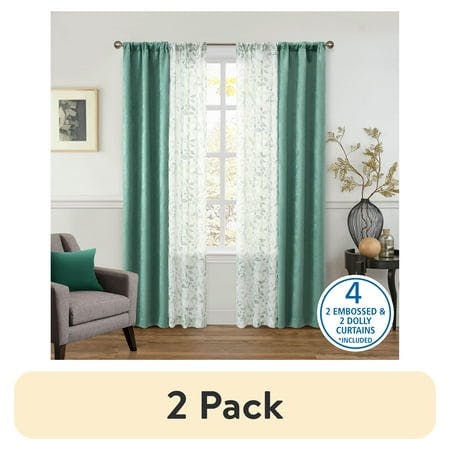 Mainstays Curtain Set 2-Pack