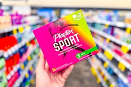 Playtex Tampons, Only $4.99 at CVS card image