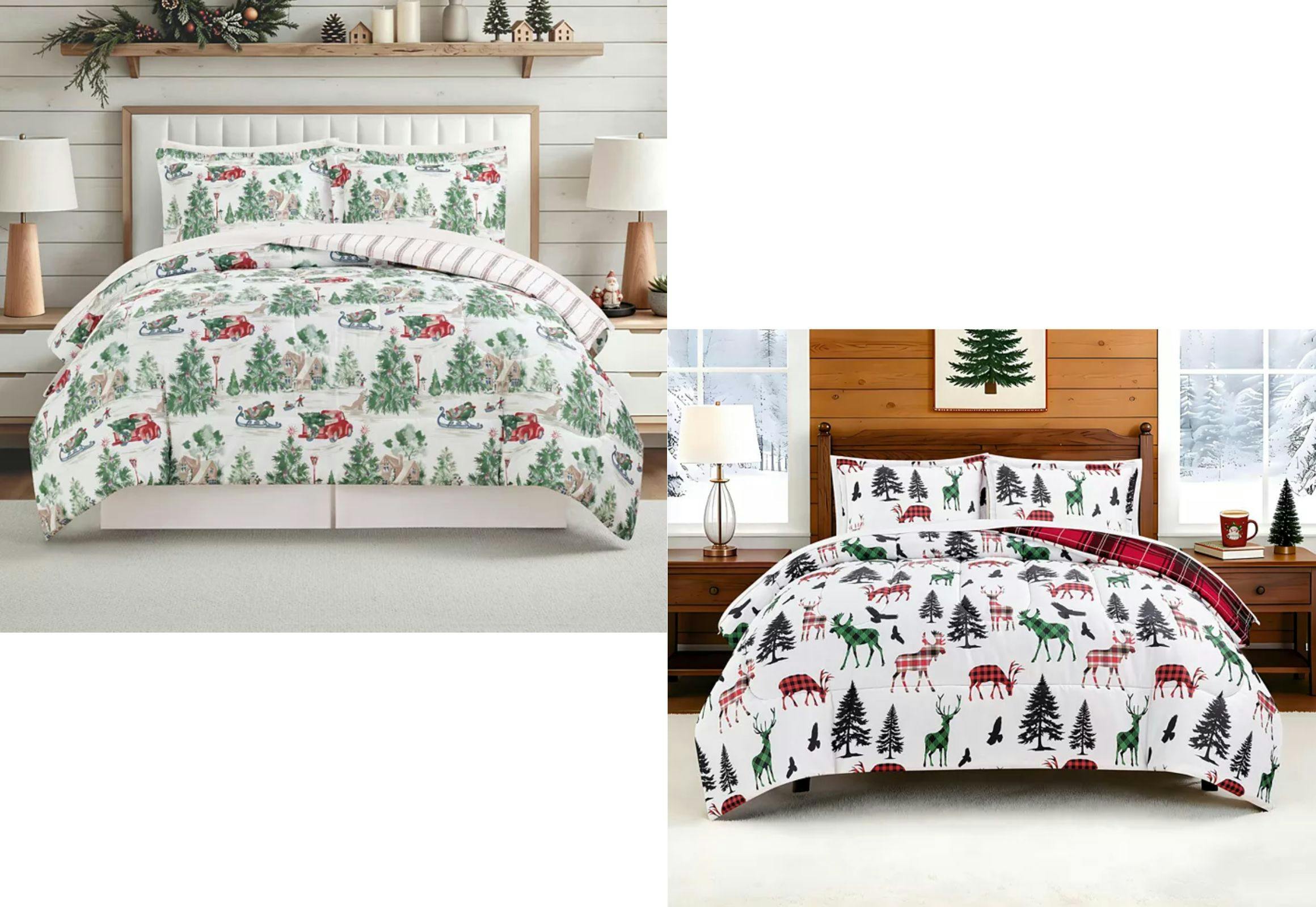 Macy's Danny Plaid Comforter Set
