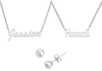 Sterling Silver Name Necklace