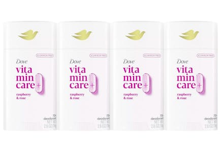 4 Dove Deodorants