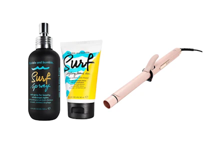 Bumble and bumble. Set + Conair Curling Iron