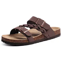 Women's Braided Cork Sandals