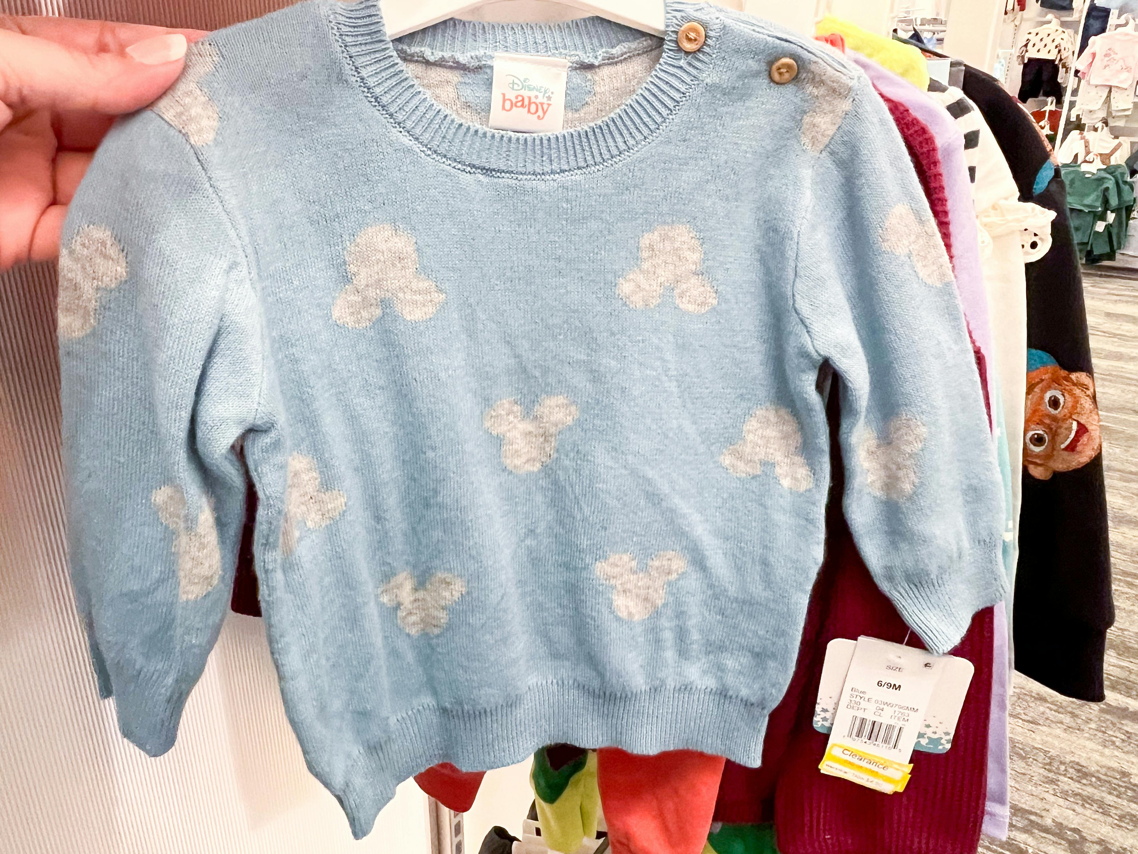 Disney Mickey Mouse & Friends Baby Sweater