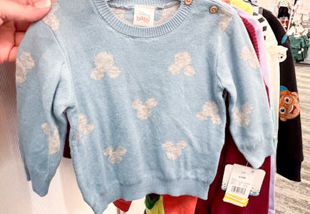 Disney Mickey Mouse & Friends Baby Sweater