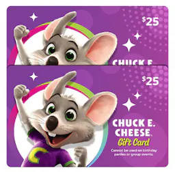 Chuck E. Cheese Gift Card