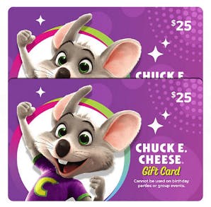 Chuck E. Cheese Gift Card