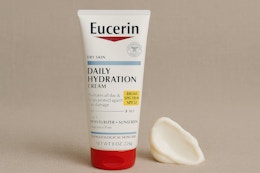 Eucerin Daily Hydration Sunscreen: Get 3 for Under $20 With Amazon Promotion card image