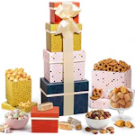 Elegant Gift Basket Tower