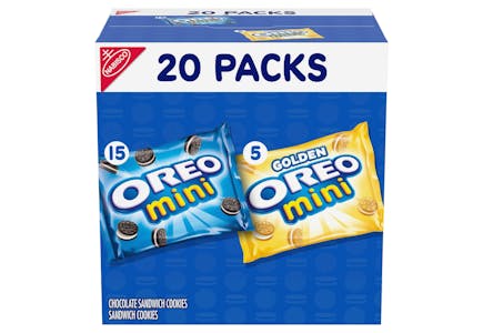 Oreo Cookie Variety 20-Pack