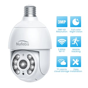 Light Bulb Security Camera