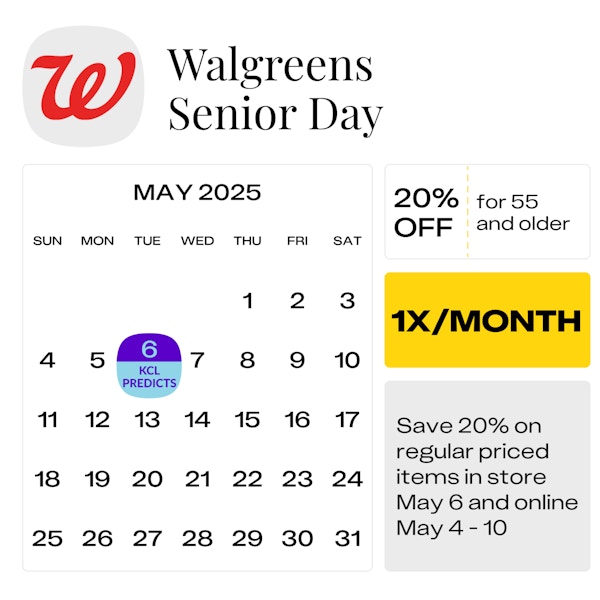 Walgreens Senior Day May 2025: How It Works The Krazy Coupon Lady