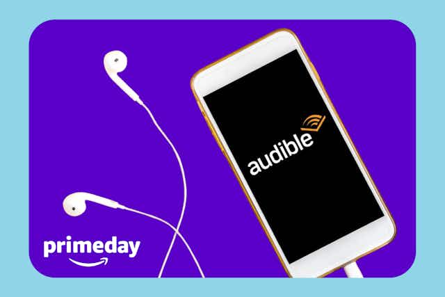 3 Free Months of Audible Premium Plus for Amazon Prime Day card image