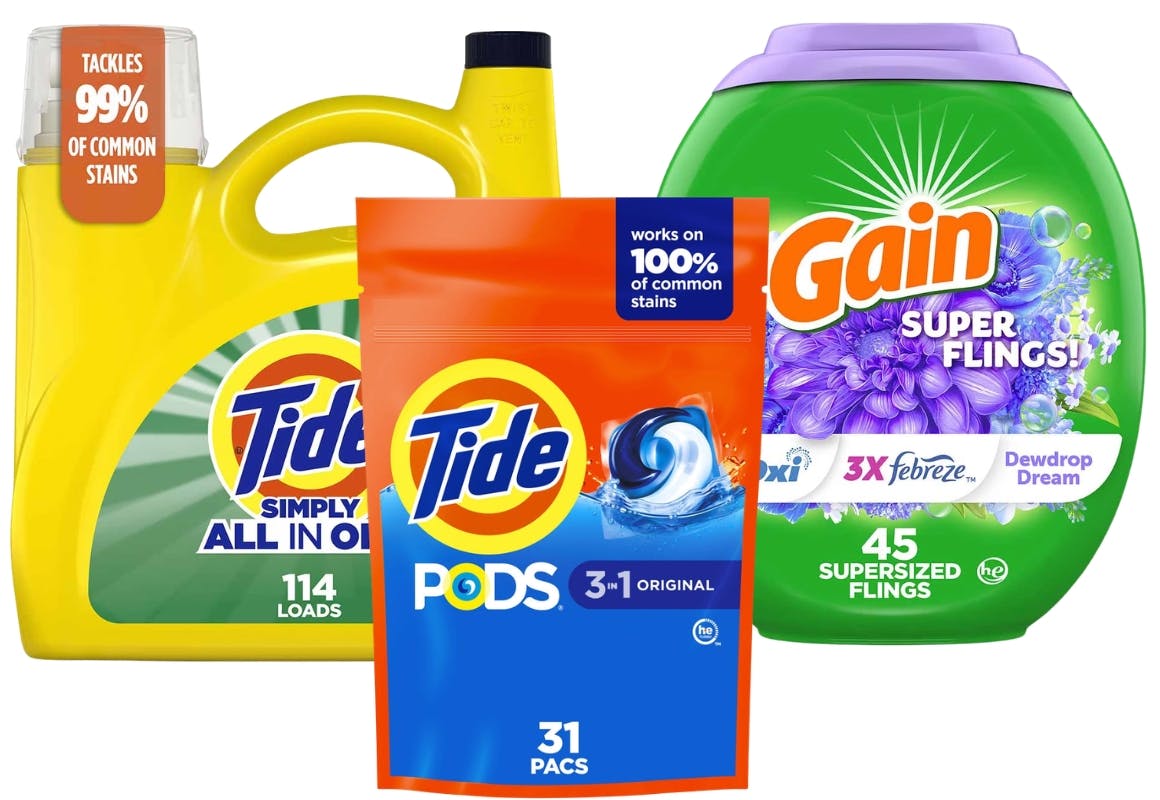 2 Tide + 1 Gain Products