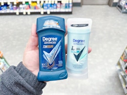 Easy Deal on Degree Advanced Deodorants: Just $2 Each at Walgreens card image