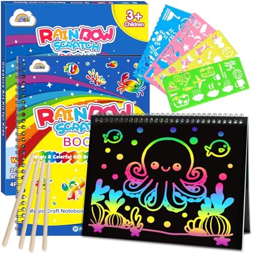 Scratch Paper Art Notebooks
