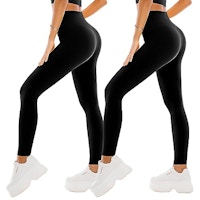 Women's High-Waisted Leggings 2-Pack