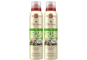 2 Old Spice Deodorant Sprays